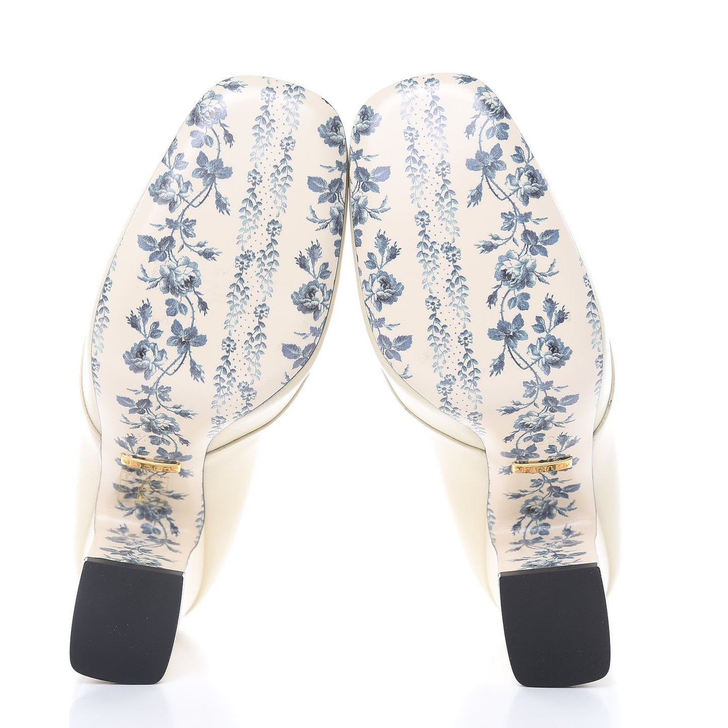 Malaga Kid GG Victoire 95mm Loafer Pumps 35.5 Vintage White