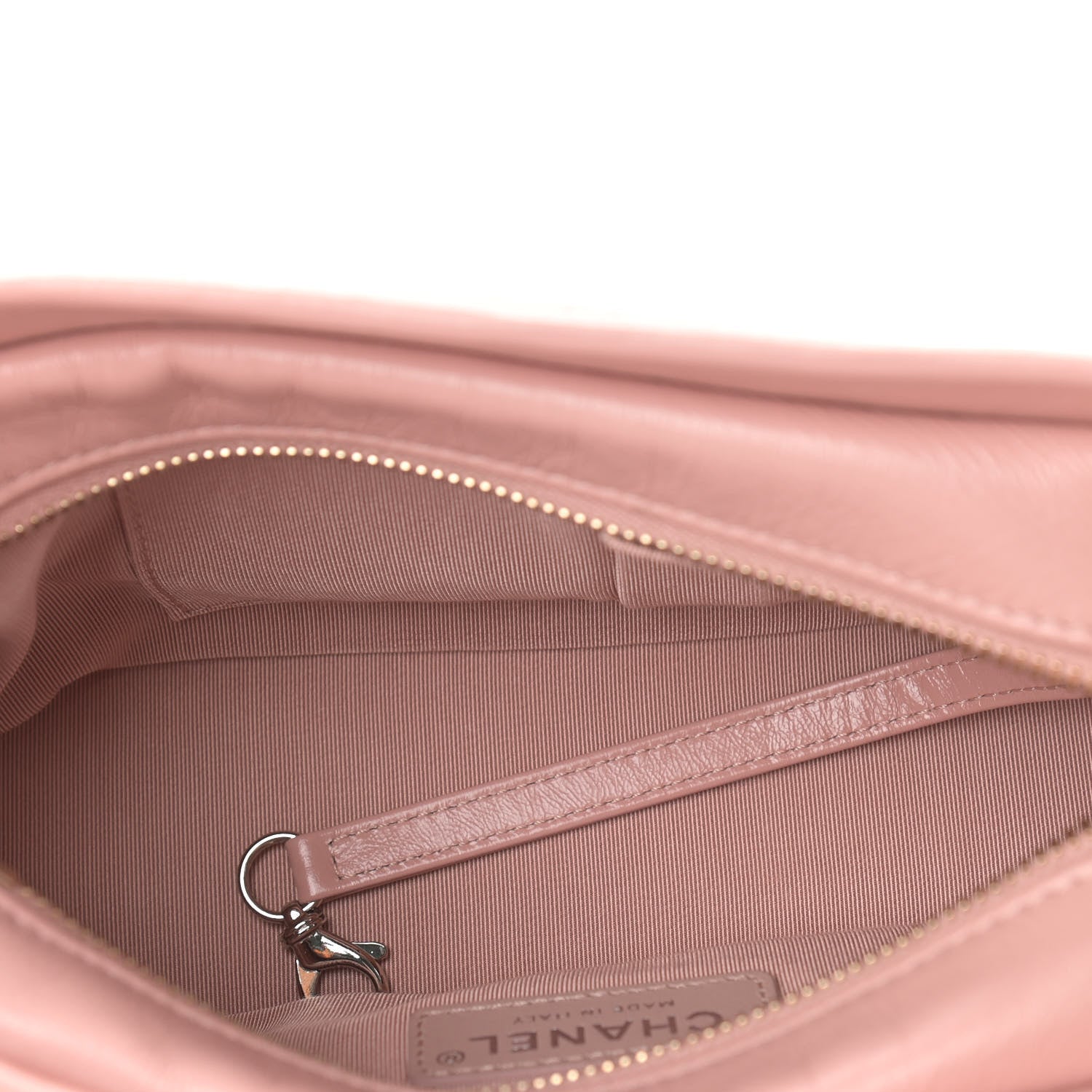 Chanel Aged Calfskin Quilted Small Gabrielle Hobo Pink 5 of 9