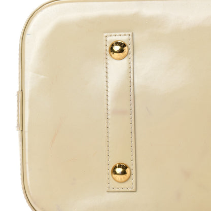 Louis Vuitton Vernis Alma MM Blanc Corail 8 of 27