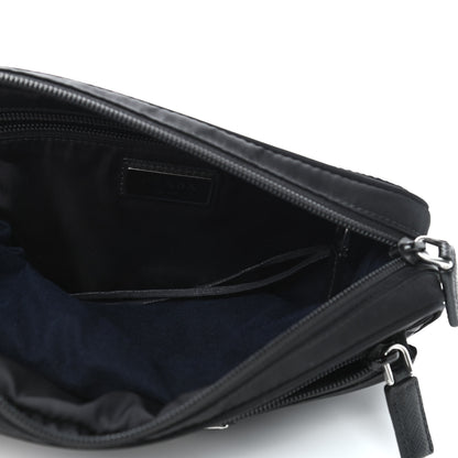 Prada Tessuto Nylon Saffiano Belt Bag Black 4 of 4