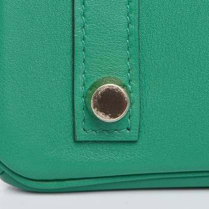 Hermes Swift Birkin 25 Vert Vertigo 37 of 40