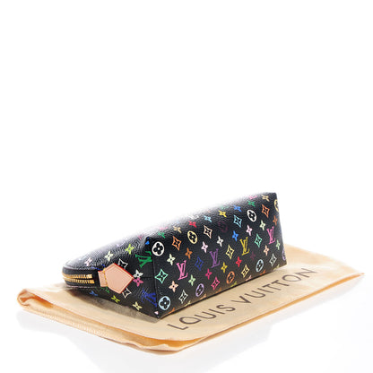 Louis Vuitton Monogram Multicolor Cosmetic Pouch Black Grenade 4 of 7