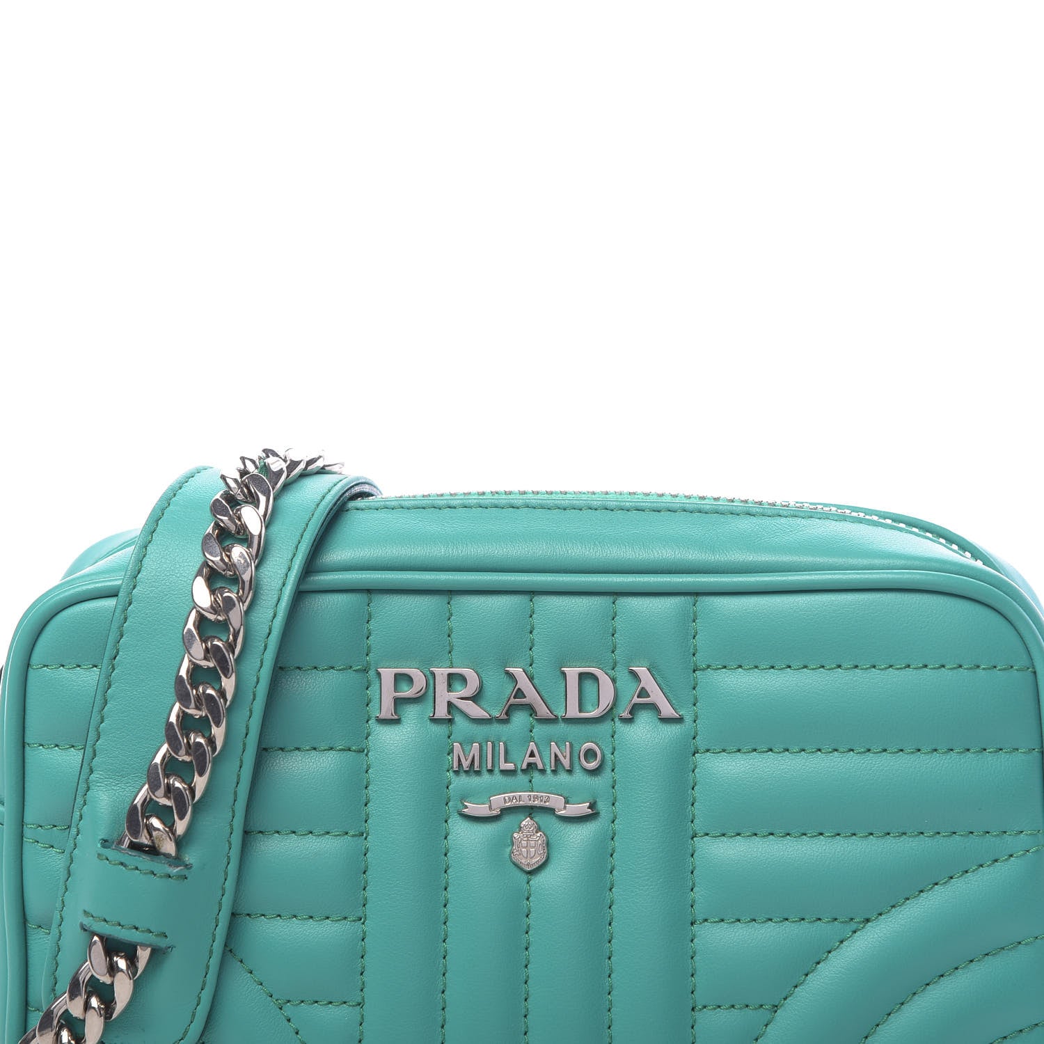 Prada Soft Calfskin Diagramme Camera Bag Giada 7 of 9
