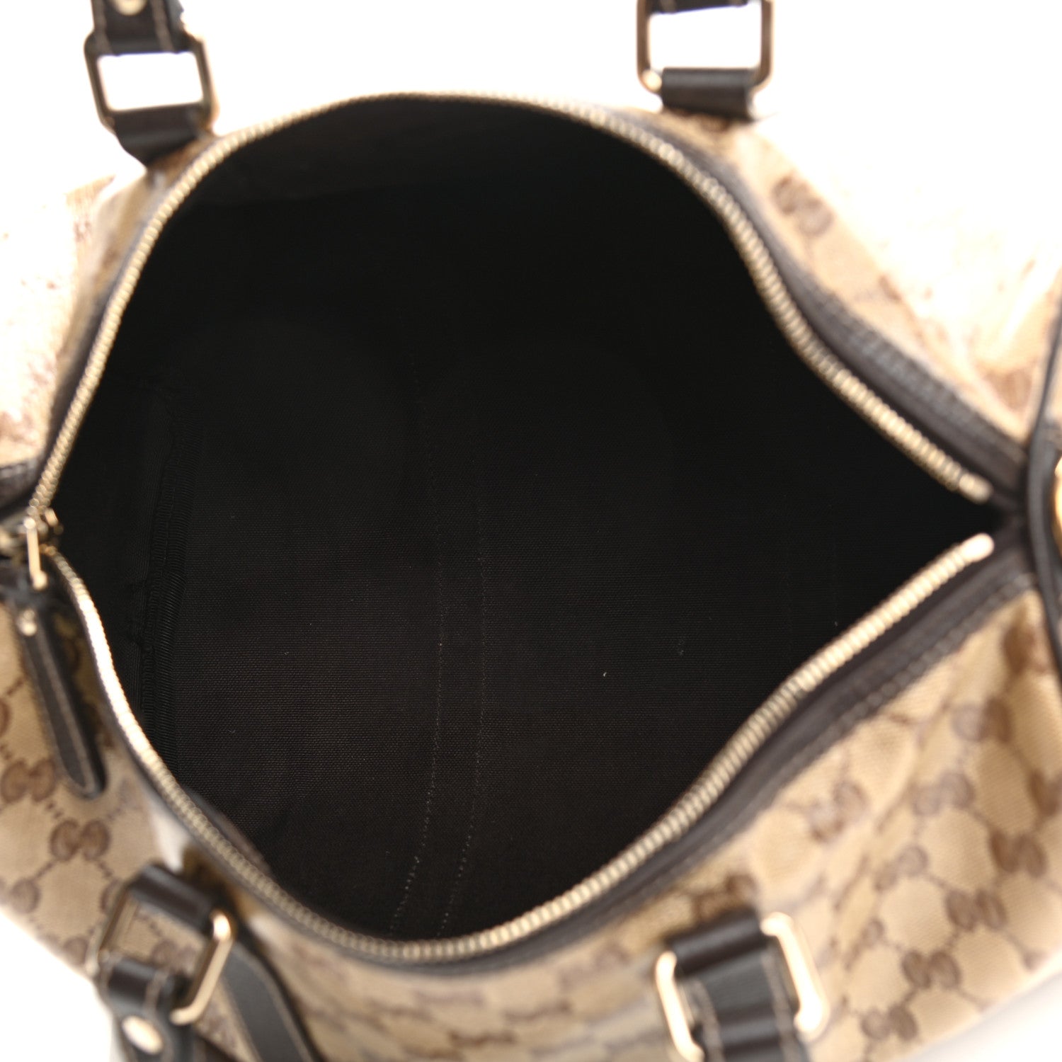Gucci Crystal Monogram Medium Joy Boston Dark Brown 5 of 11