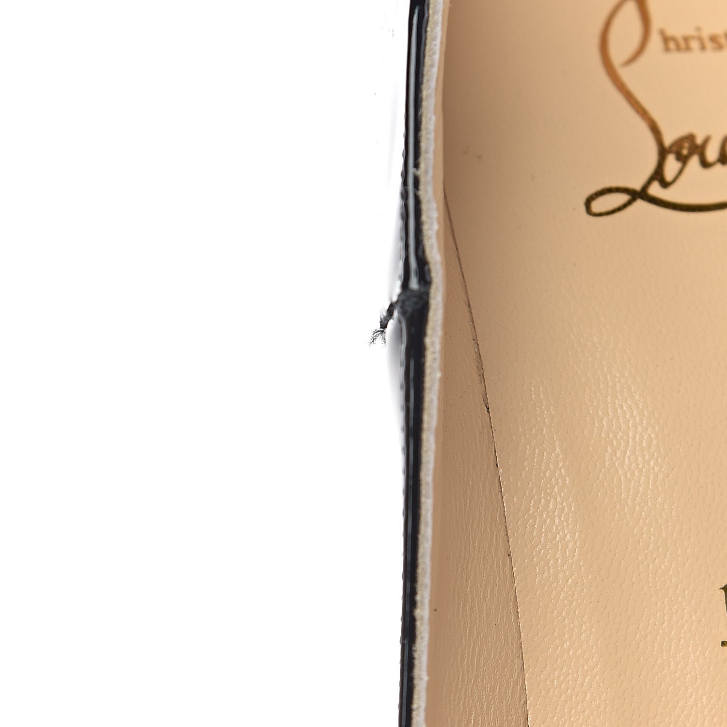 Christian Louboutin Patent Wawy Dolly 120 Pumps 38.5 Black 8 of 20