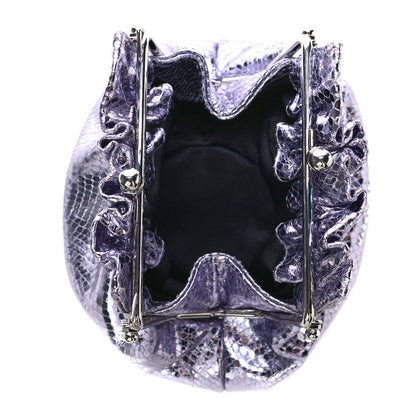 Marc Jacobs Metallic Soiree Crossbody Lavender 5 of 9