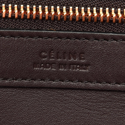 Celine Smooth Calfskin Small Belt Cabas Phantom Dark Brown 6 of 11