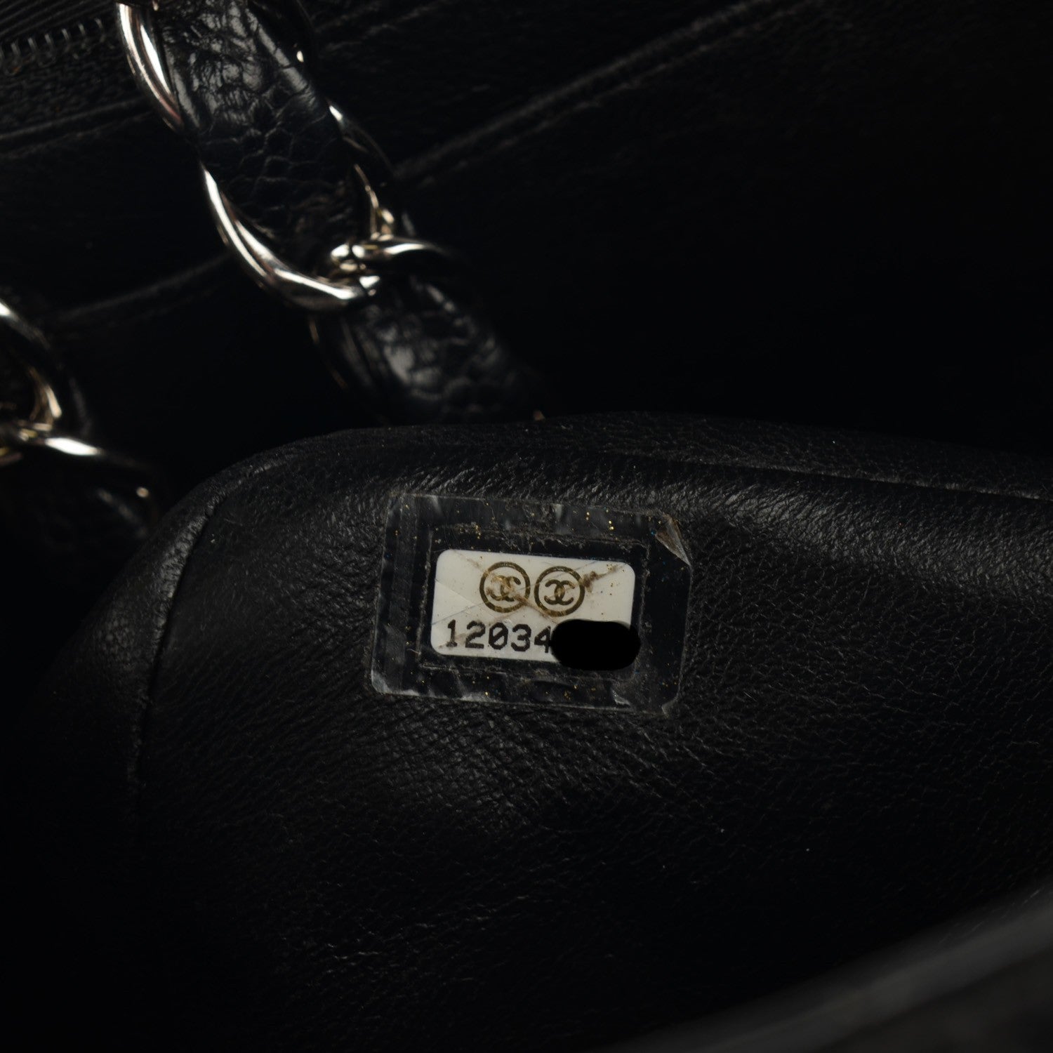 Chanel Caviar Quilted Jumbo Single Flap Black 7 of 8