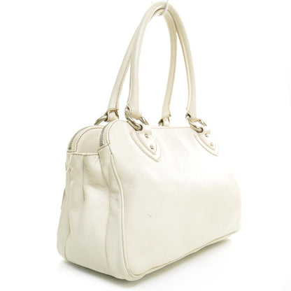 Marc Jacobs Leather Blake Satchel Cream 2 of 10