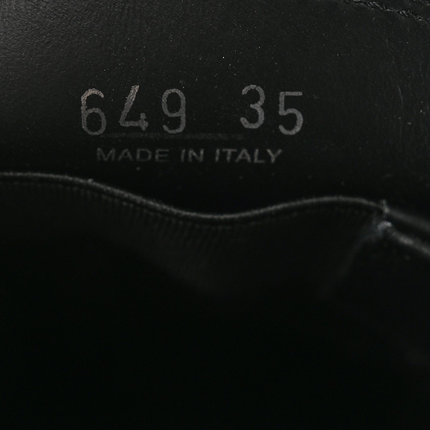 Spazzolato Triangle Logo Monolith Pointy 55mm Loafers 35 Black
