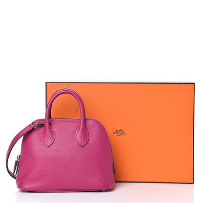 Hermes Evercolor Mini 1923 Bolide Rose Pourpre 9 of 9