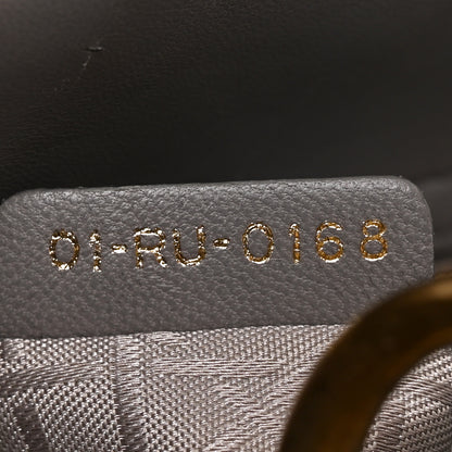 Christian Dior Lambskin Cannage Small My ABCDior Lady Dior Grey 7 of 10