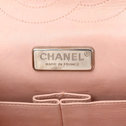 Chanel Snakeskin Maxi Double Flap Pink 6 of 18