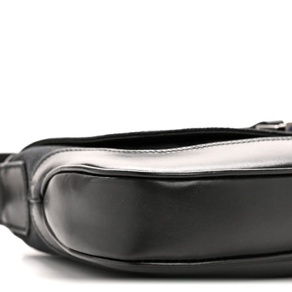 Gucci Monogram Calfskin Small Jackie O Hobo Black 9 of 13