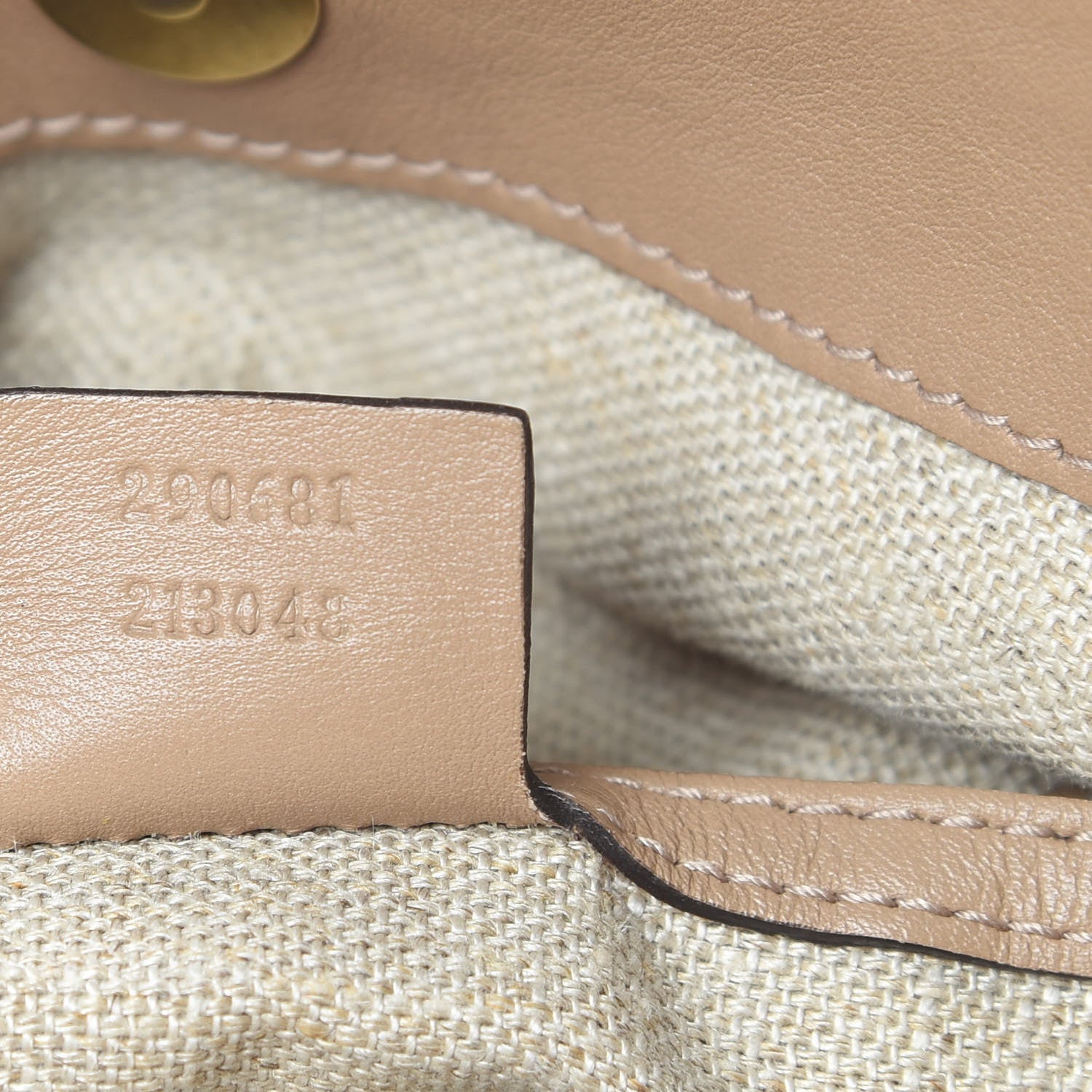 Gucci Lambskin 1970 Large Shoulder Bag Beige 7 of 12