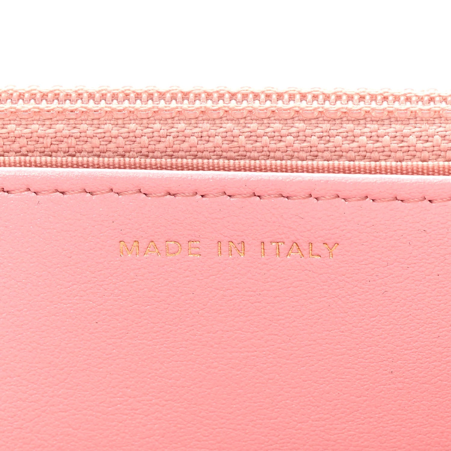 Chanel Iridescent Caviar Quilted Wallet on Chain WOC Rose Pink 7 of 14