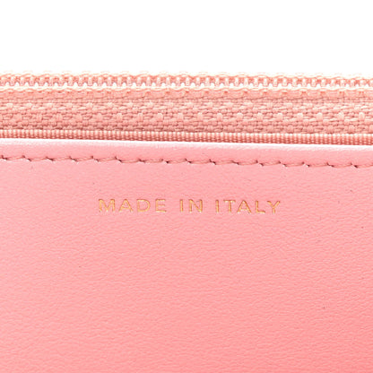 Chanel Iridescent Caviar Quilted Wallet on Chain WOC Rose Pink 7 of 14