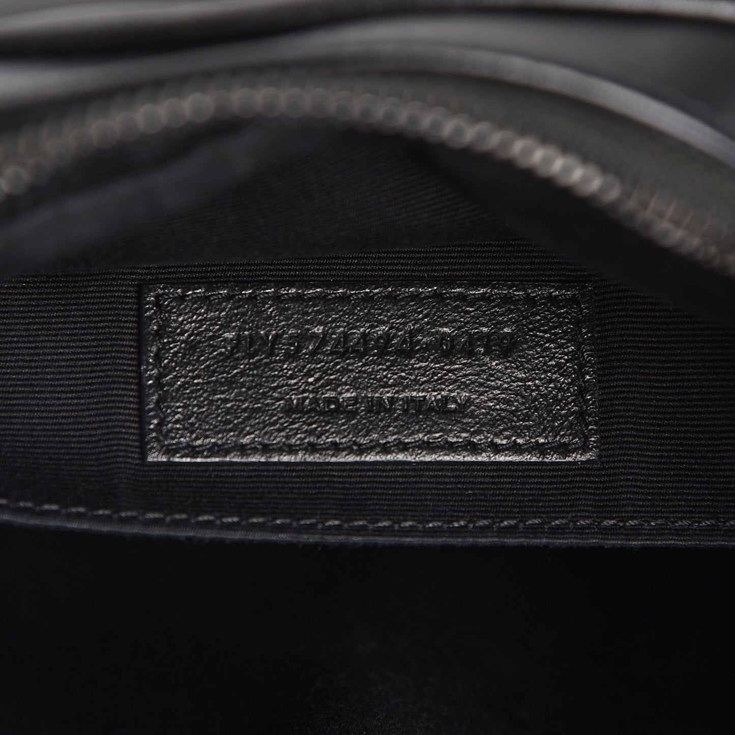 Calfskin Matelasse Monogram Lou Camera Bag Black