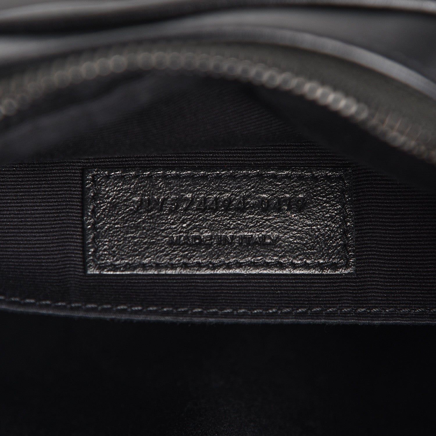 Saint Laurent Calfskin Matelasse Monogram Lou Camera Bag Black 7 of 11