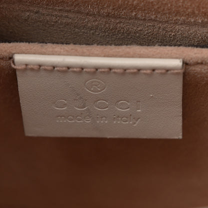 Gucci Calfskin Mini Sylvie Top Handle Bag White 6 of 14