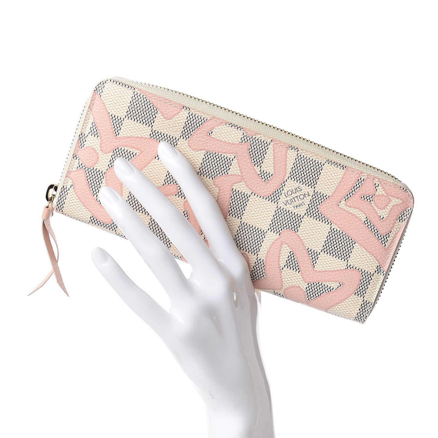 Damier Azur Tahitienne Clemence Wallet