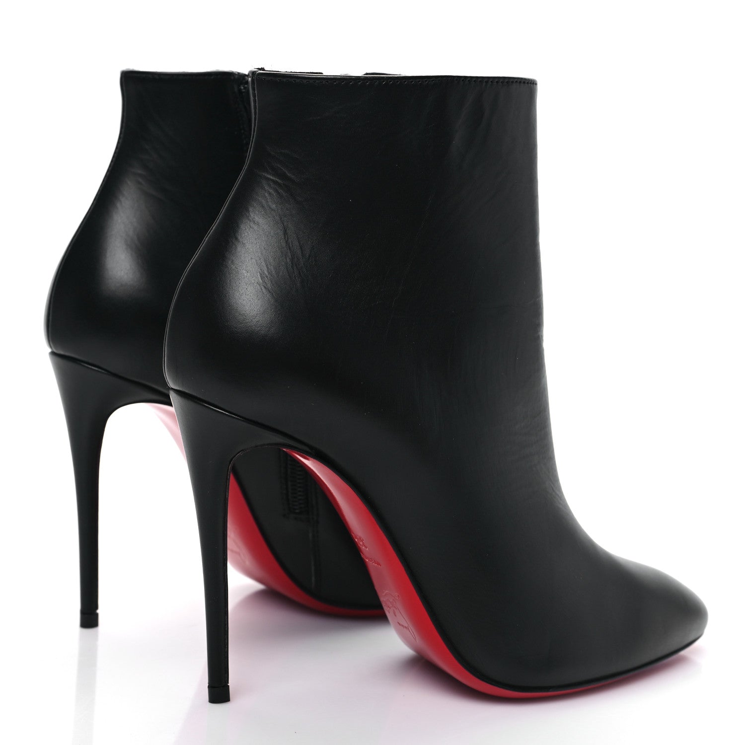 Christian Louboutin Calfskin So Kate Booty 100 Ankle Boots 36.5 Black 4 of 9