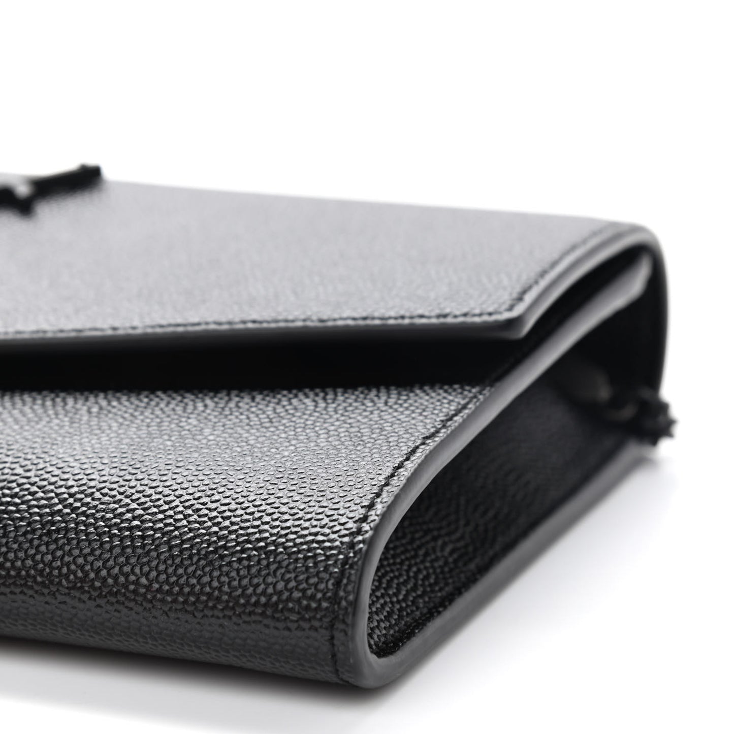 Grain De Poudre Uptown Chain Wallet Black