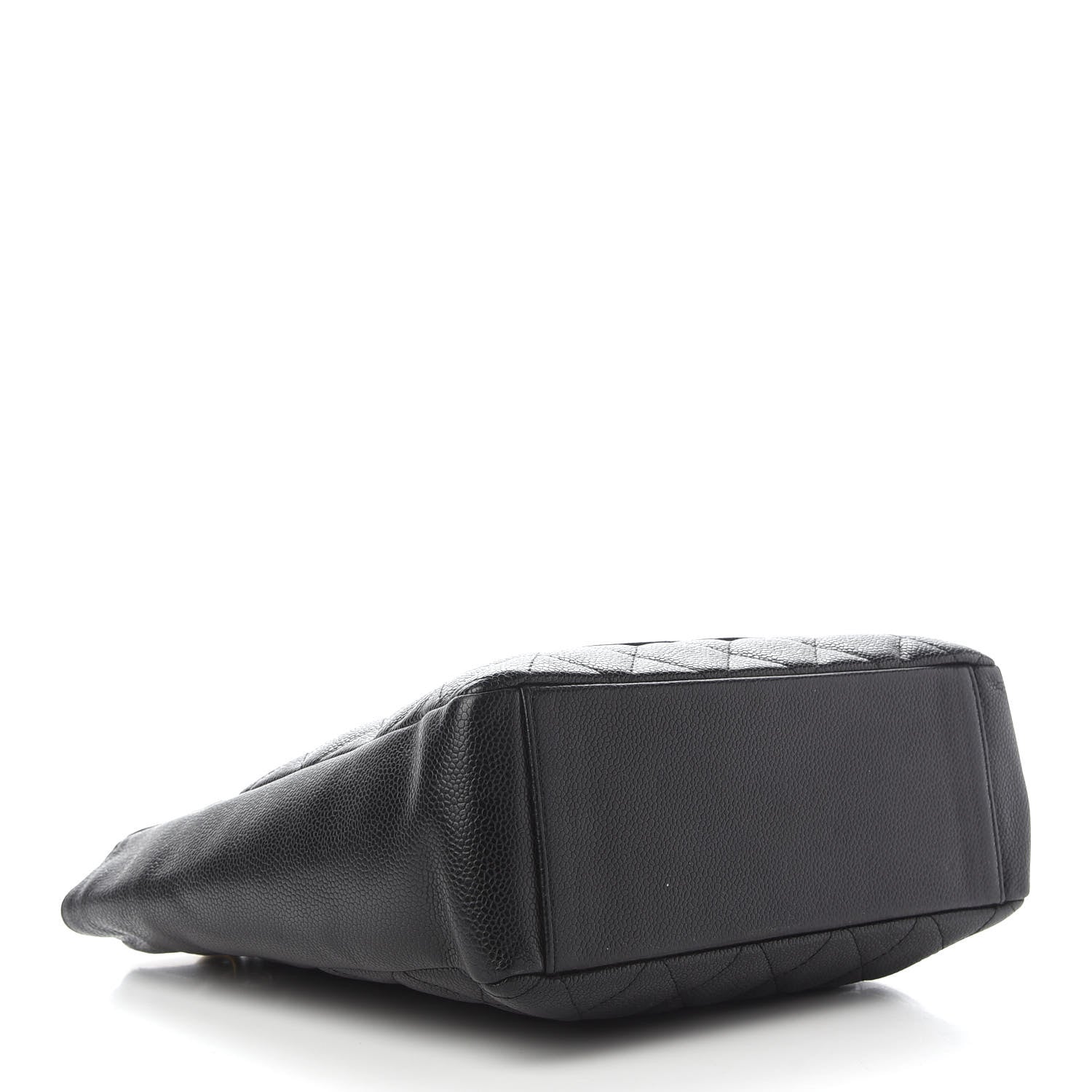 Chanel Caviar Quilted Petit Shopping Tote PST Black 4 of 9
