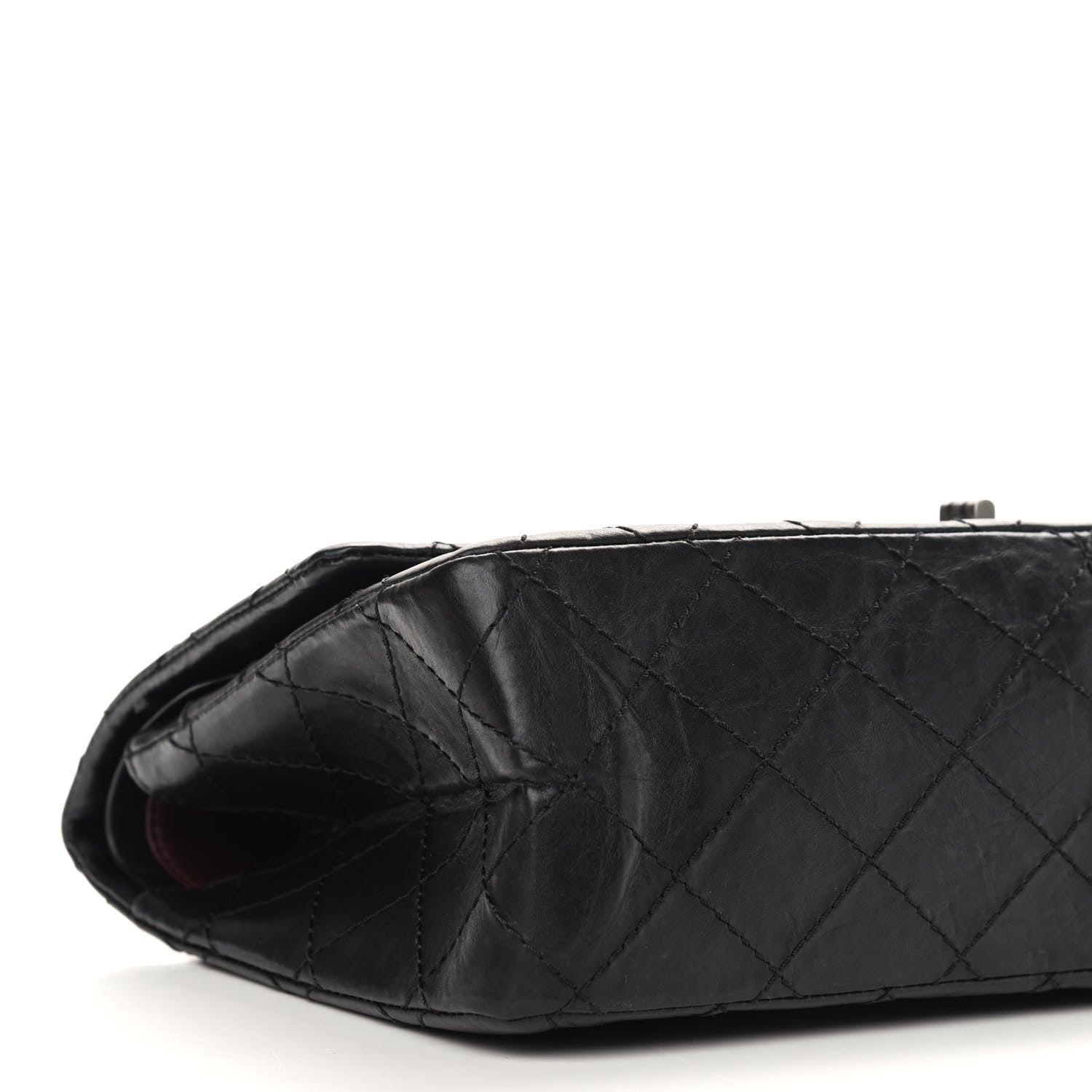 Chanel Aged Calfskin Quilted 2.55 Reissue 226 Flap Black 11 of 12