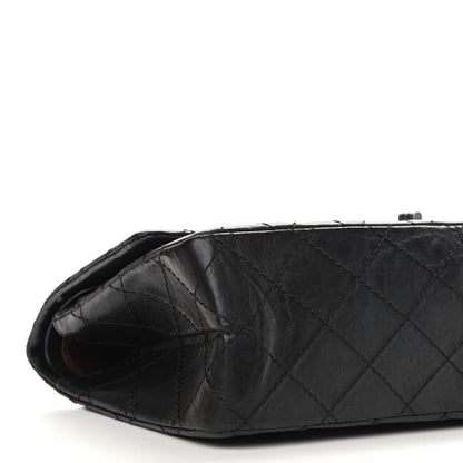 Chanel Aged Calfskin Quilted 2.55 Reissue 226 Flap Black 11 of 12