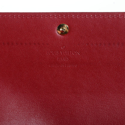 Louis Vuitton Vernis Sarah Wallet Pomme D'Amour 6 of 9