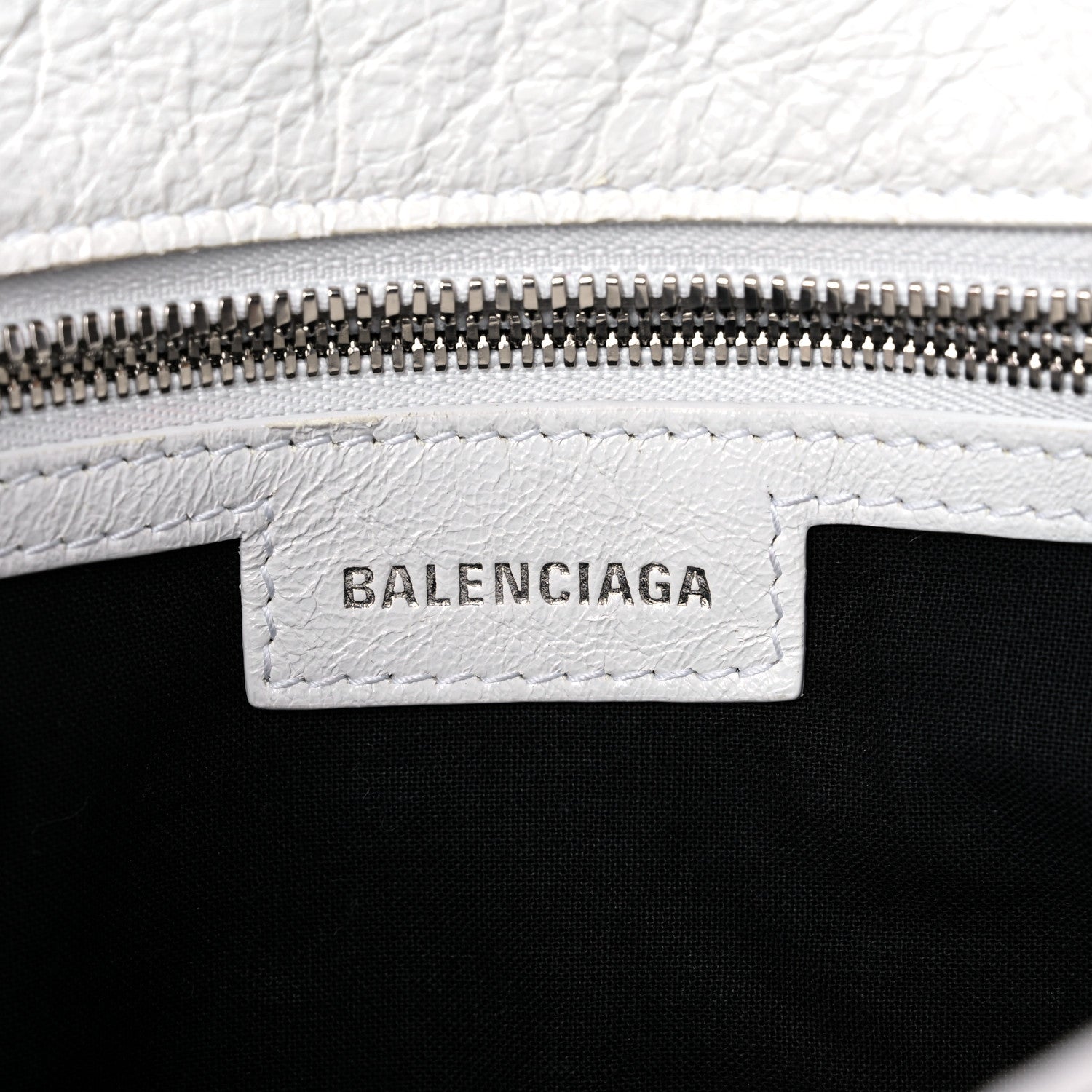 Balenciaga Agneau Arena Neo Cagole Handbag XS Optic White 6 of 13