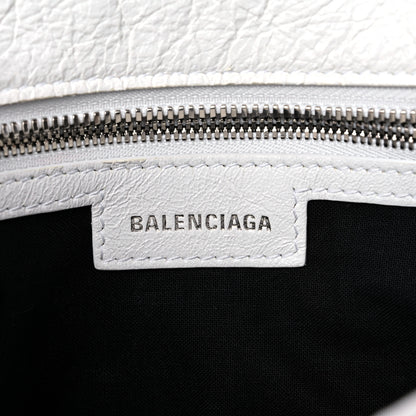 Balenciaga Agneau Arena Neo Cagole Handbag XS Optic White 6 of 13