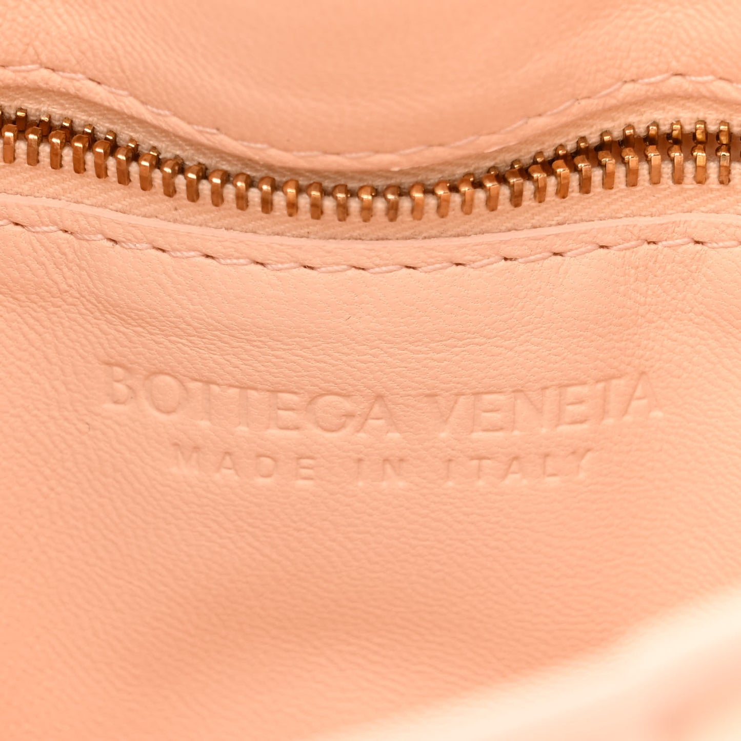 Nappa Maxi Intreccio Padded Cassette Crossbody Bag Melon Washed