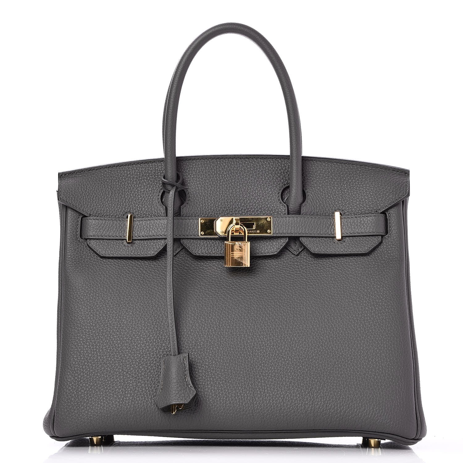 Hermes Togo Birkin 30 Etain 1 of 37