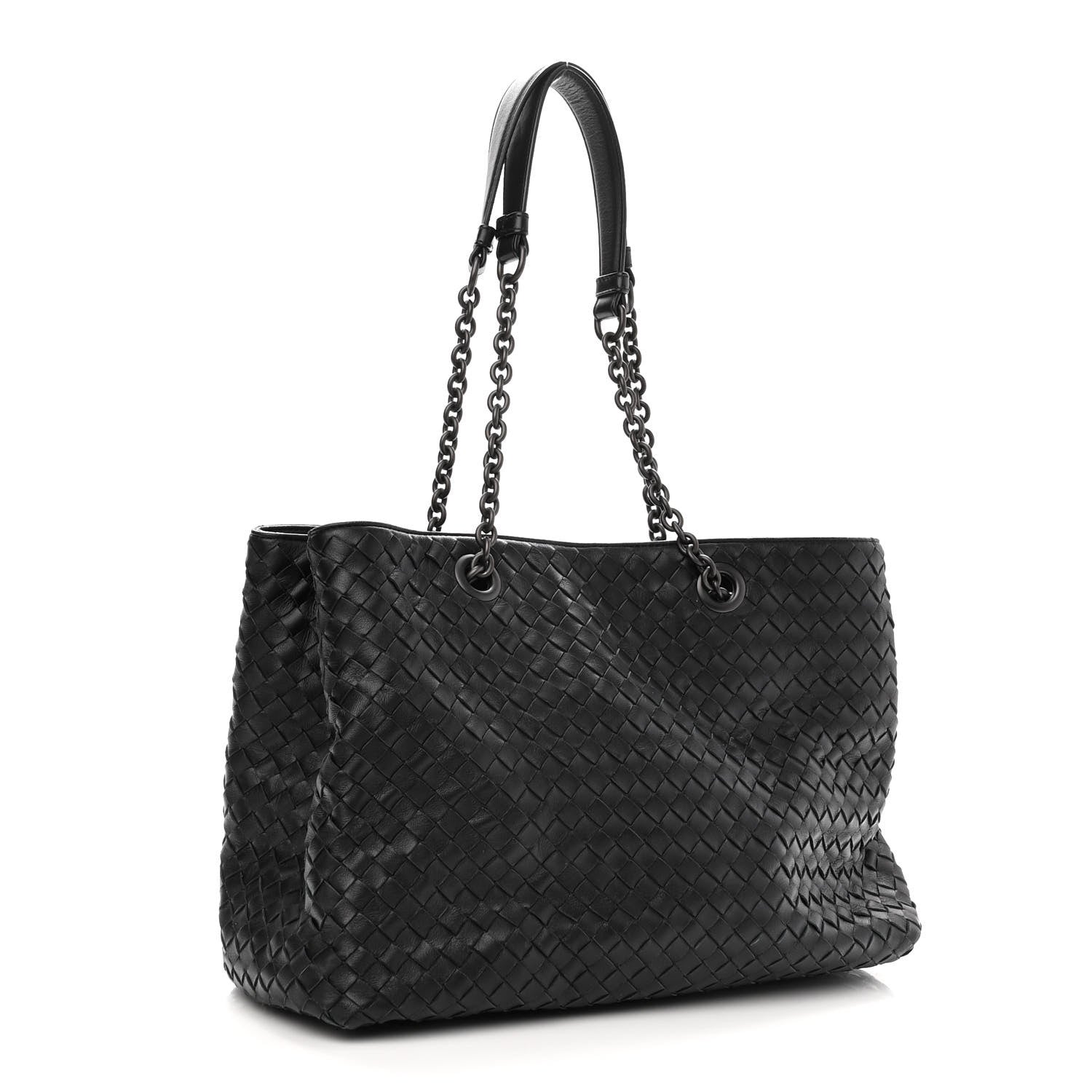 Bottega Veneta Nappa Intrecciato Medium Tote Black 3 of 11