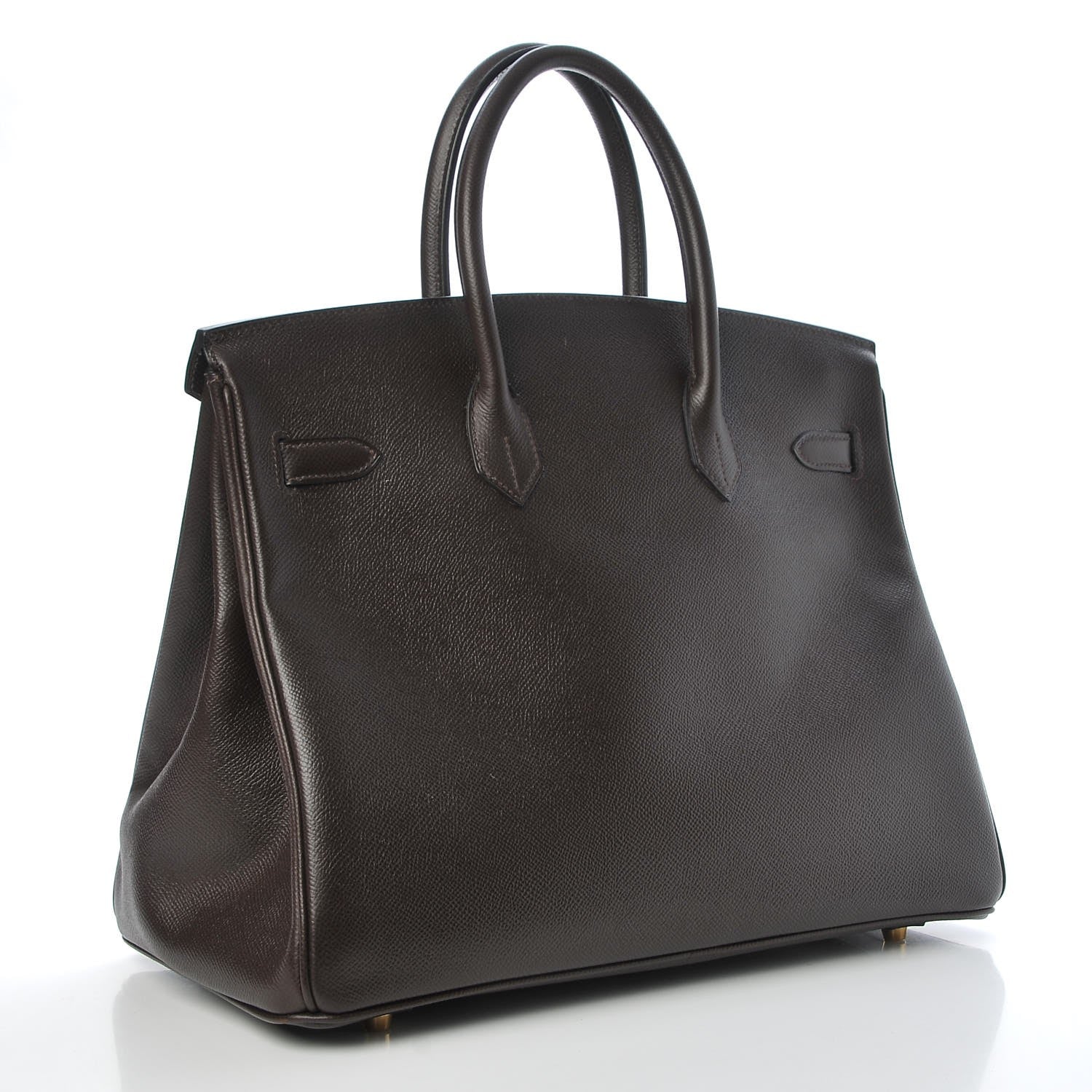 Hermes Courchevel Birkin 35 Chocolate 3 of 33