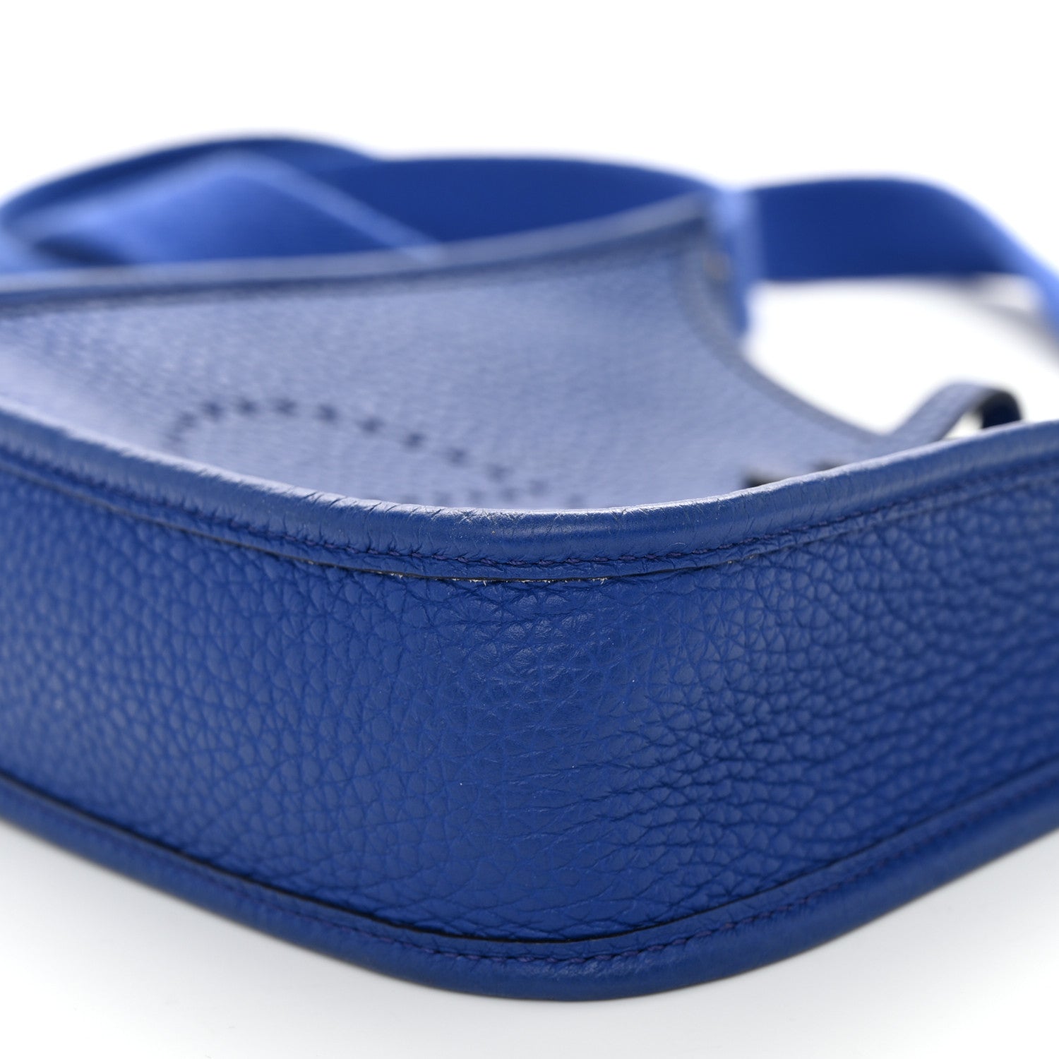 Hermes Taurillon Clemence Evelyne TPM Bleu Royal 10 of 12