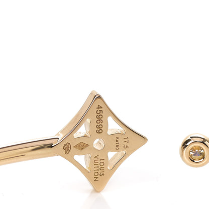 Louis Vuitton 18K Yellow Gold Diamond Idylle Blossom Twist Bracelet 3 of 4