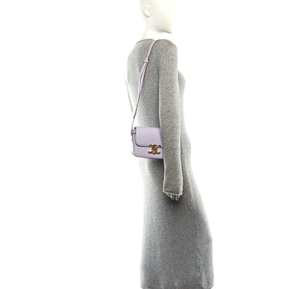 Celine Shiny Calfskin Teen Triomphe Light Lavender 2 of 9