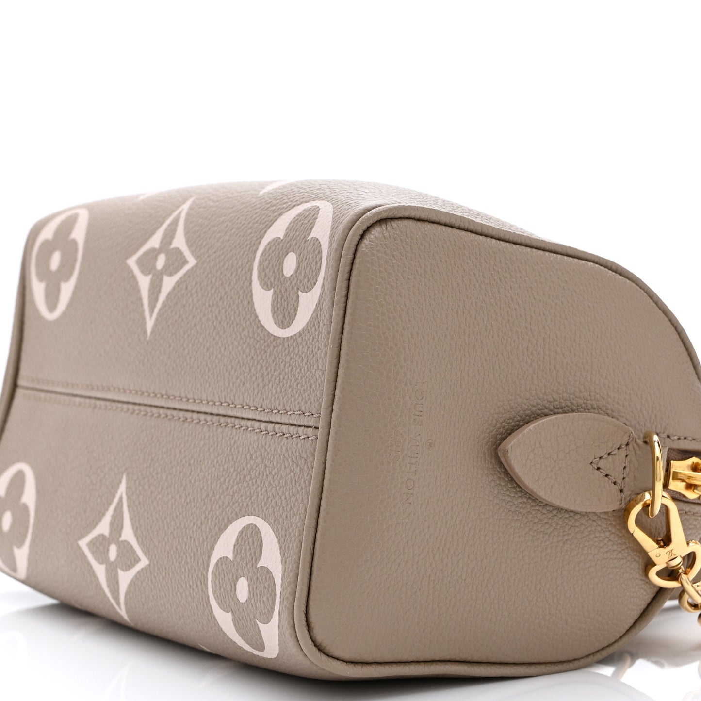 Empreinte Monogram Giant Speedy Bandouliere 20 Creme Beige