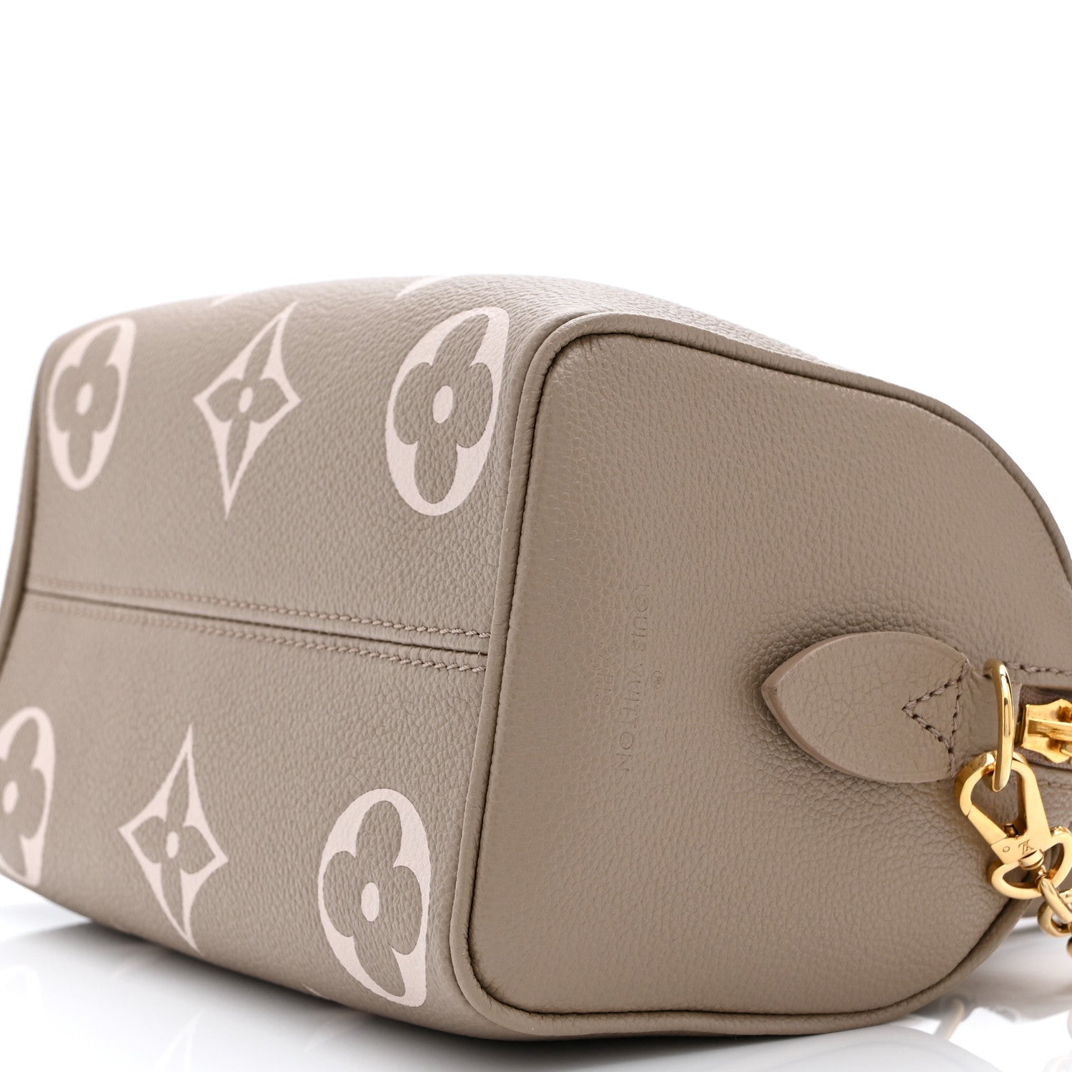Louis Vuitton Empreinte Monogram Giant Speedy Bandouliere 20 Creme Beige 9 of 9