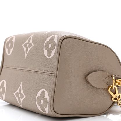 Louis Vuitton Empreinte Monogram Giant Speedy Bandouliere 20 Creme Beige 9 of 9