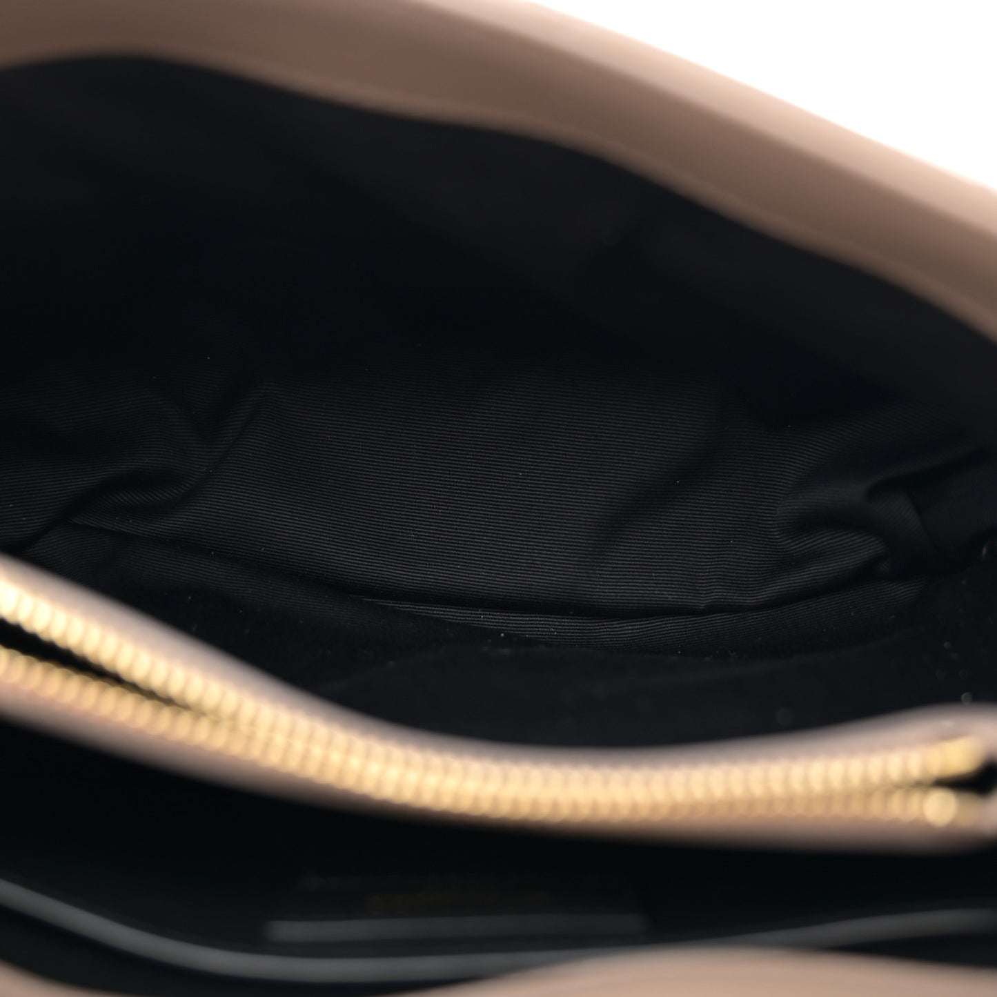 Calfskin Y Quilted Monogram Small Loulou Chain Satchel Taupe