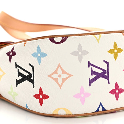 Louis Vuitton LOUIS VUITTON Monogram Multicolor Sologne White 8 of 15