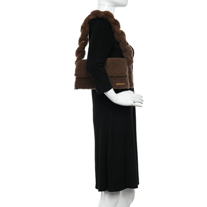 Jacquemus Shearling Le Bambidou Brown 2 of 9