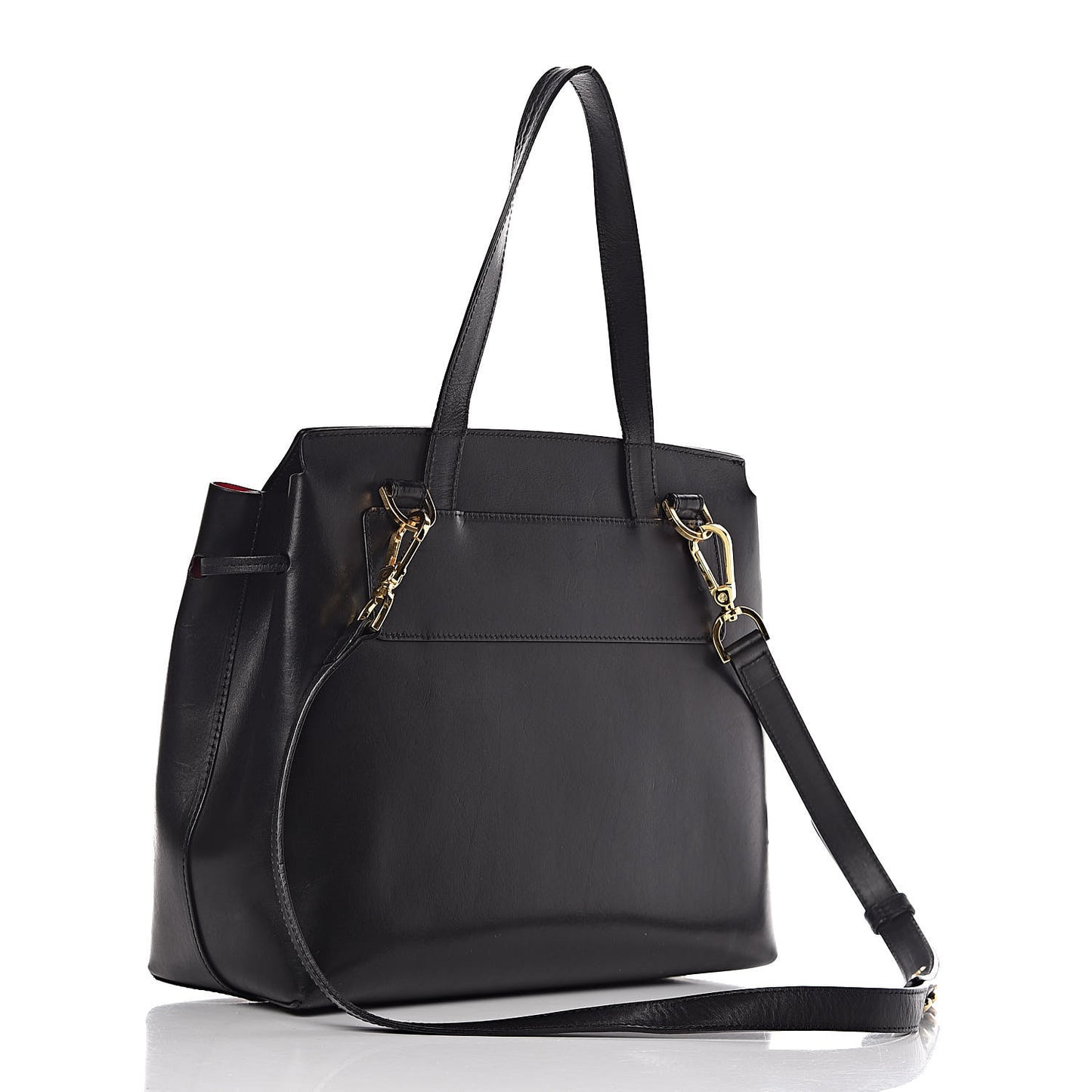 Calfskin Lady Bag Black Flamma