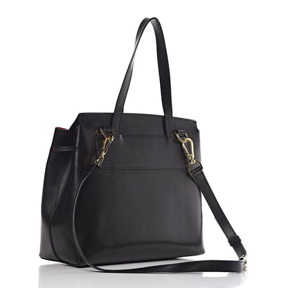 Mansur Gavriel Calfskin Lady Bag Black Flamma 3 of 13