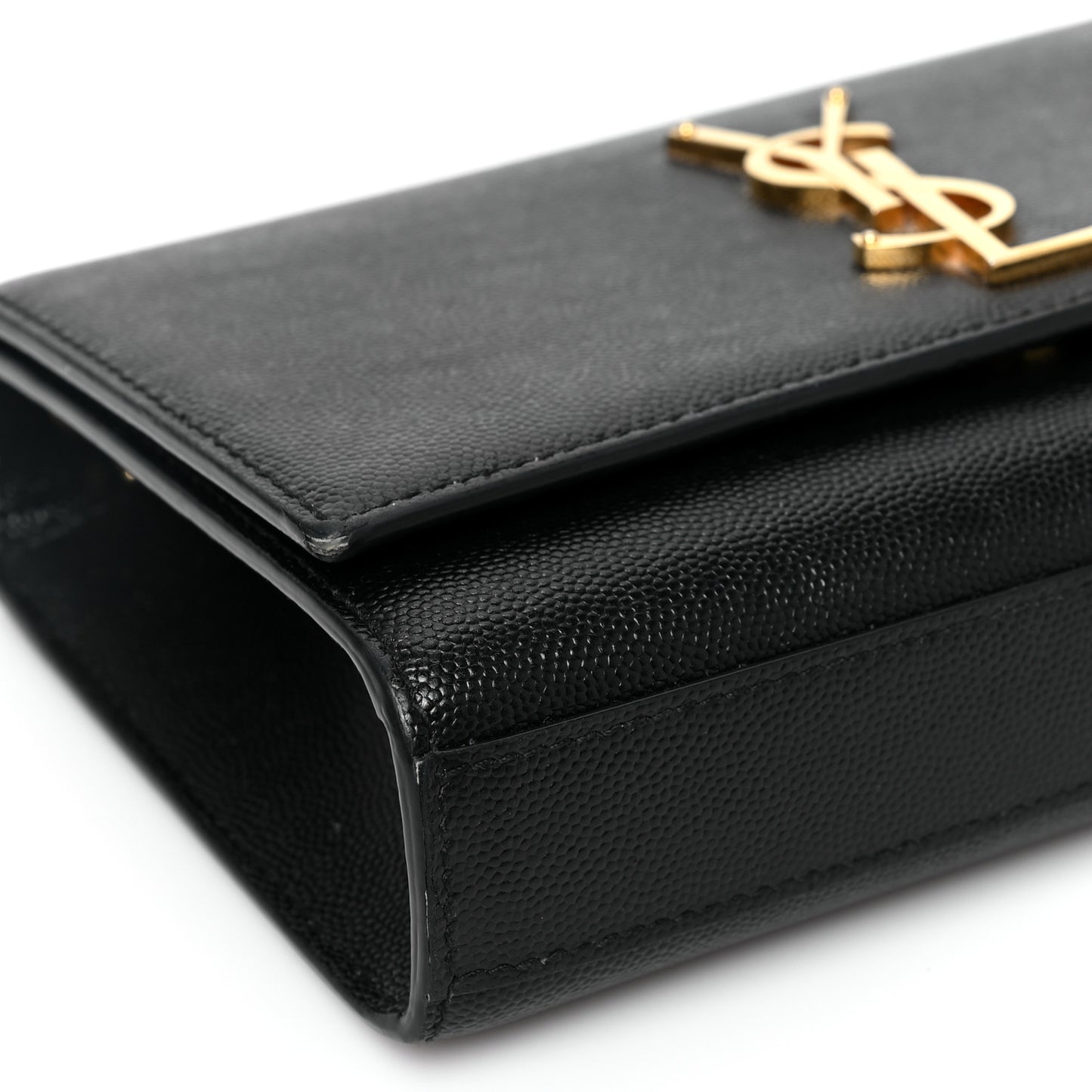 Grain De Poudre Small Monogram Kate Satchel Black