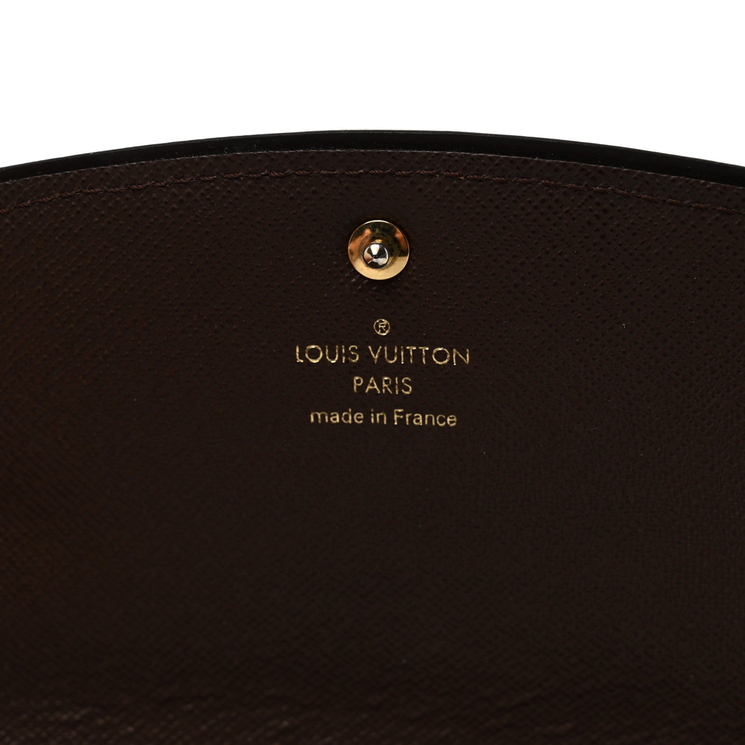 Louis Vuitton Damier Ebene Normandy Wallet Black 6 of 6